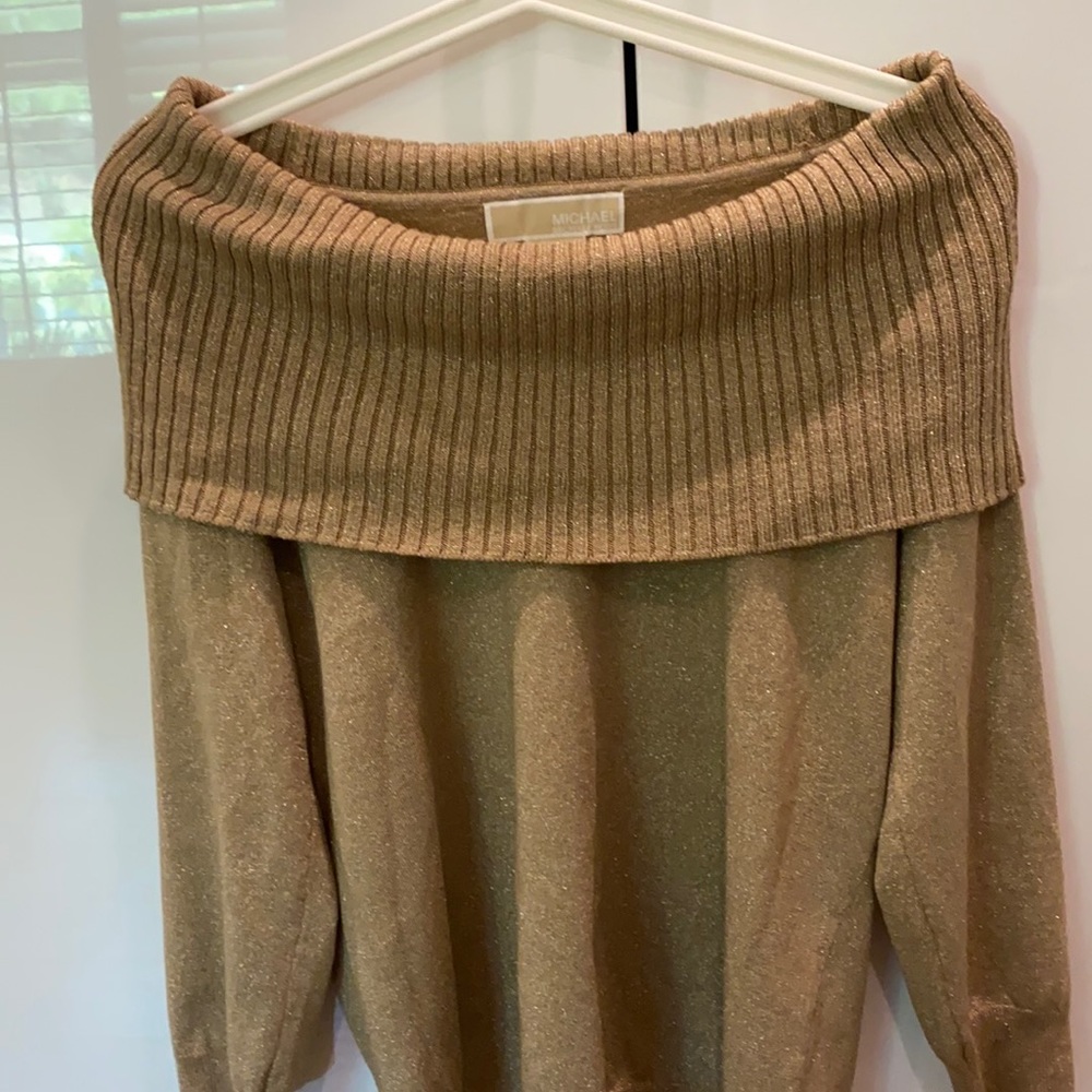 Michael Kors gold sweater